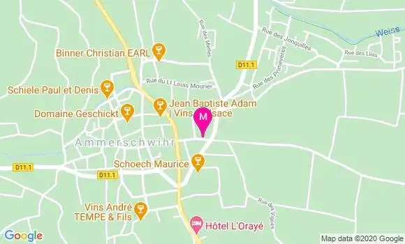 Localisation Dr Guy Fuchs