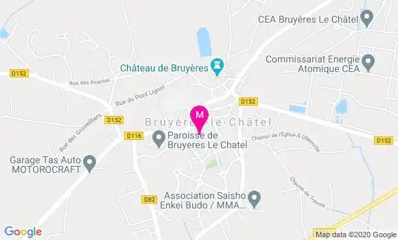 Localisation Dr Patrick Le Fur