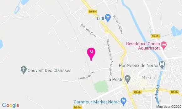 Localisation Dr Patrick Granier
