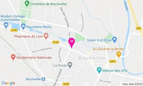 Localisation Dr Jean Schaeffer