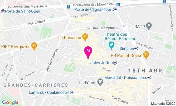 Localisation Dr Jean Pierre Aubert