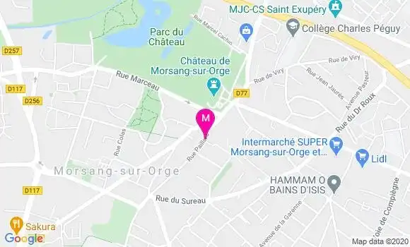 Localisation Dr Sophie Azambre