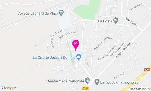 Localisation Dr Fabrice Guilbot