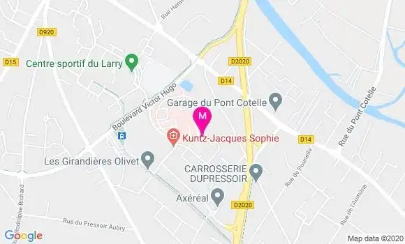 Localisation Dr Patrick Poisson