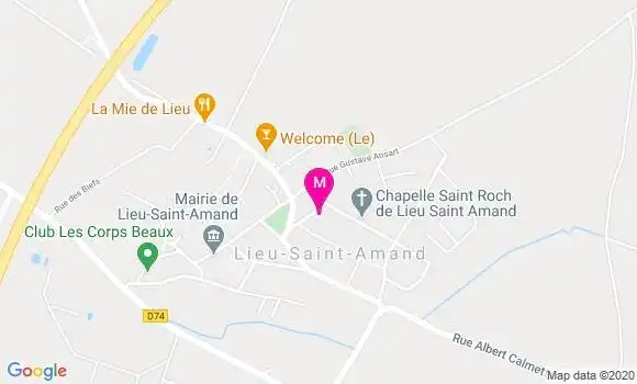 Localisation Dr Guy Debaisieux