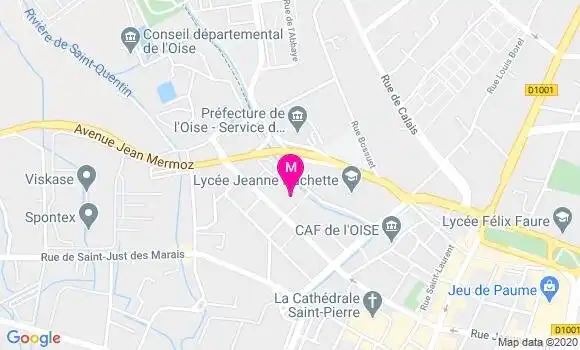 Localisation Dr Eric Hedoin