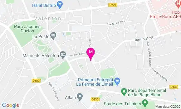 Localisation Dr Jean Paul Armand