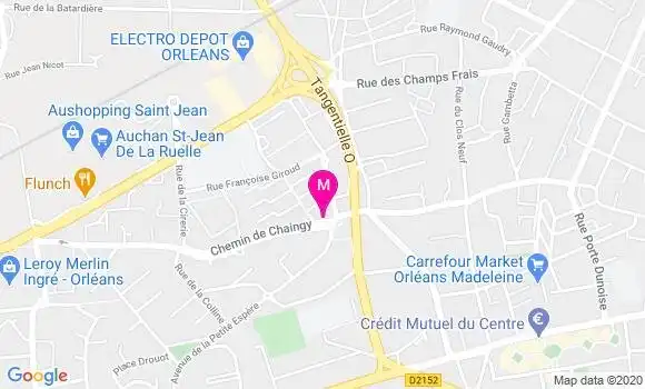 Localisation Dr Roger Calluaud