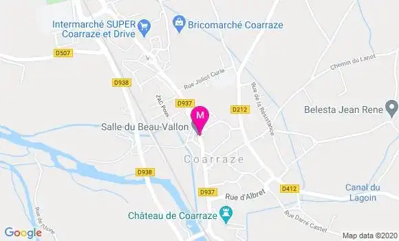 Localisation Dr Christophe Jouhet
