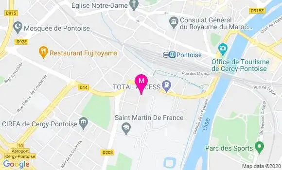 Localisation Dr Olivier Brosse