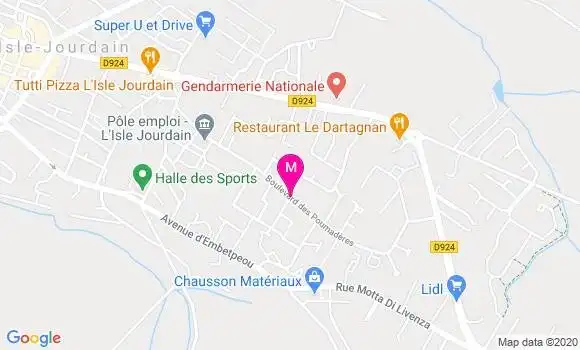 Localisation Dr Henri Magadur