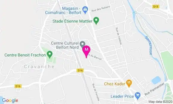 Localisation Dr Sylvain Remond
