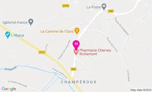 Localisation Dr Jean Perrin