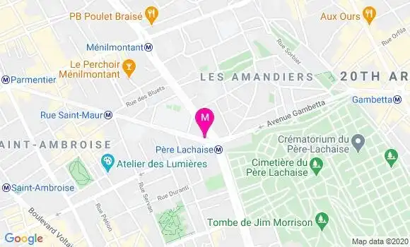 Localisation Dr Jean Manuel Faintuch