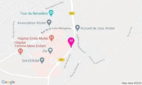 Localisation Dr Christophe Millot
