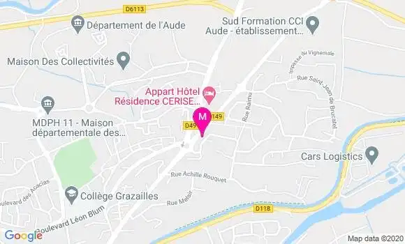 Localisation Dr Jacques Graves