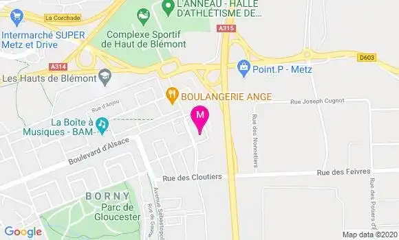 Localisation Dr Philippe Mizzon
