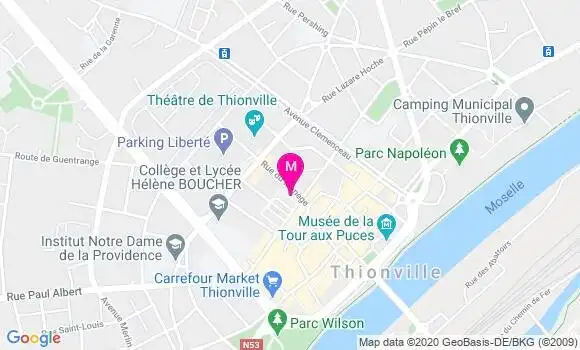 Localisation Dr Delphine Pennera