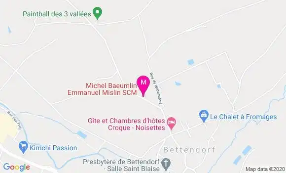 Localisation Dr Michel Baeumlin