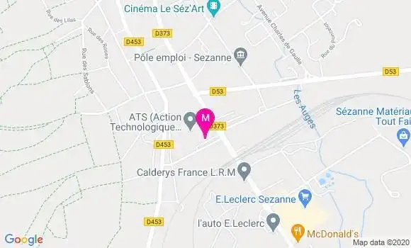 Localisation Dr Nicolas Gruson