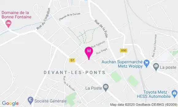 Localisation Dr Bruno Grandidier