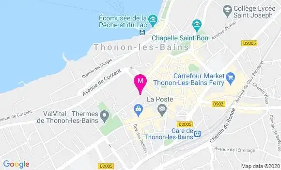 Localisation Dr Anne Busch