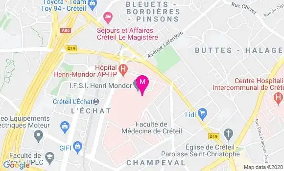 Localisation Dr Hicham Kobeiter