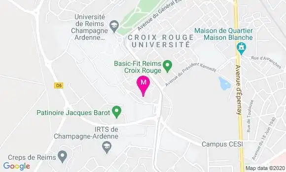 Localisation Dr Jean Pol Fritsch