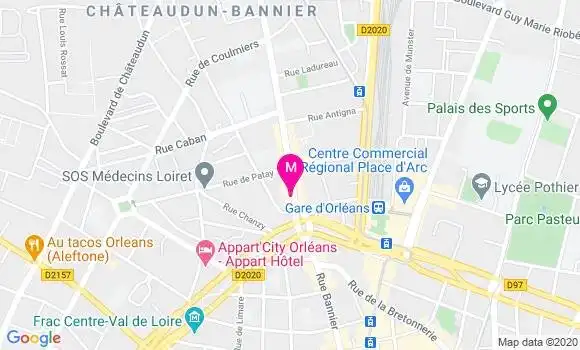 Localisation Dr Zoubir Bourenane