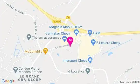 Localisation Dr Claude Griveau