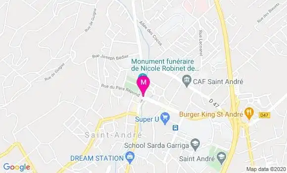 Localisation Dr Jean Marcel Durandeu
