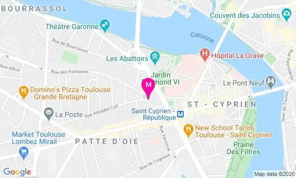 Localisation Dr Jean Louis Galaup
