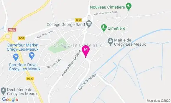 Localisation Dr Philippe Cotte