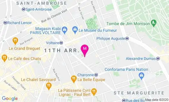 Localisation Dr Jean Sautel