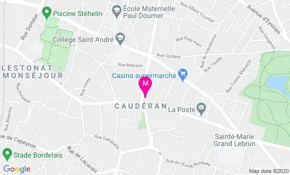 Localisation Dr Patricia Darrouzet