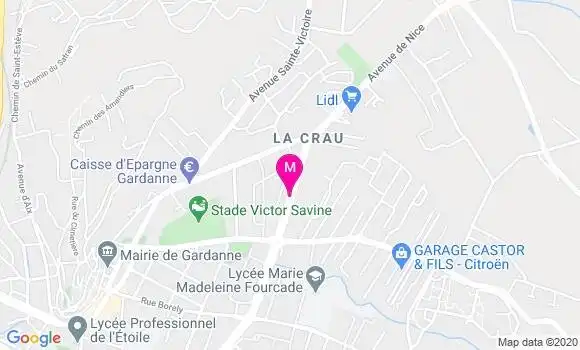 Localisation Dr Patrick Poulain