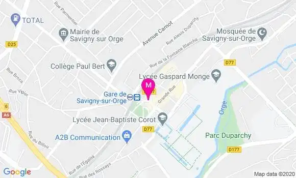 Localisation Dr Didier Ruc