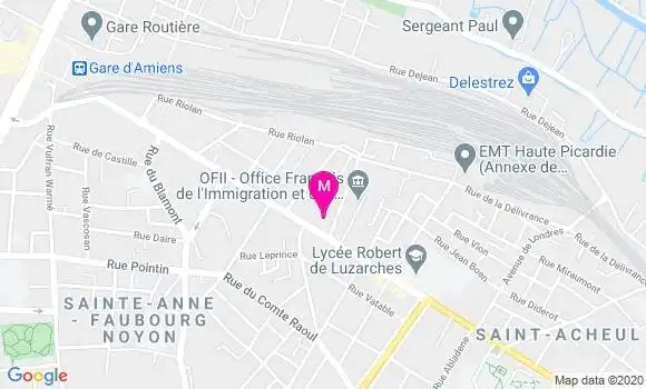 Localisation Dr Antoine Laudren