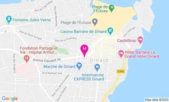 Localisation Dr Marc Duval