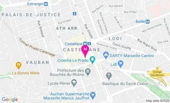 Localisation Dr Edith Virey Griffaton