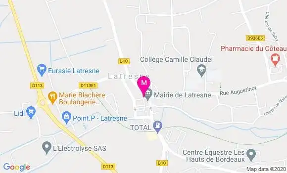 Localisation Dr Pascal Huot