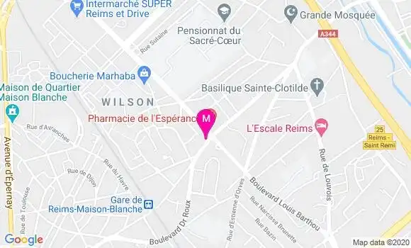 Localisation Dr Louis Michel Caquot