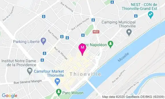 Localisation Dr Vanina Cordebar