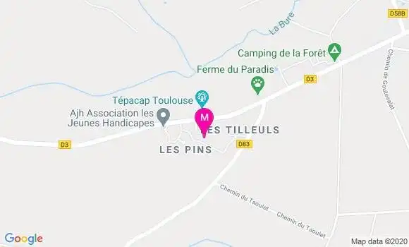 Localisation Dr Sylvain Melet