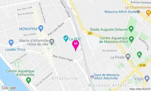 Localisation Dr Philippe Mulier