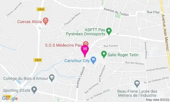 Localisation Dr Carl Kerloc
