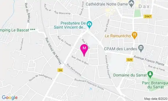 Localisation Dr Pierre Gardey