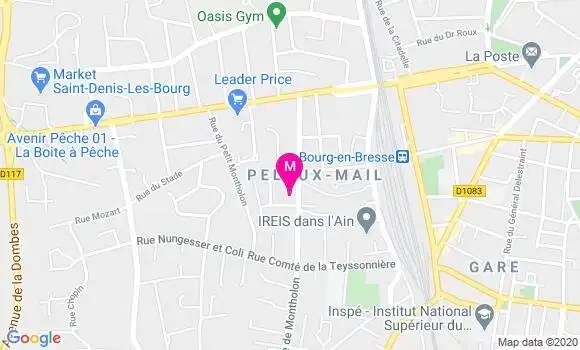 Localisation Dr Jean Paul Devaux