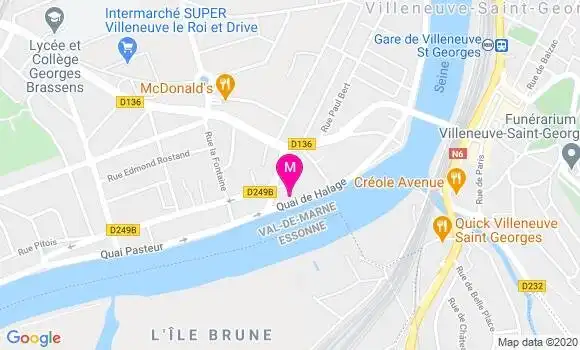 Localisation Dr Jean Michel Huet