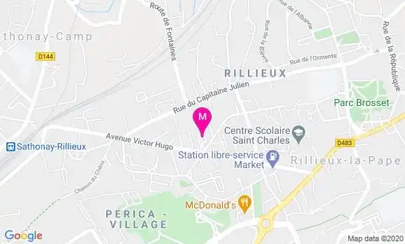 Localisation Dr Eric Maille
